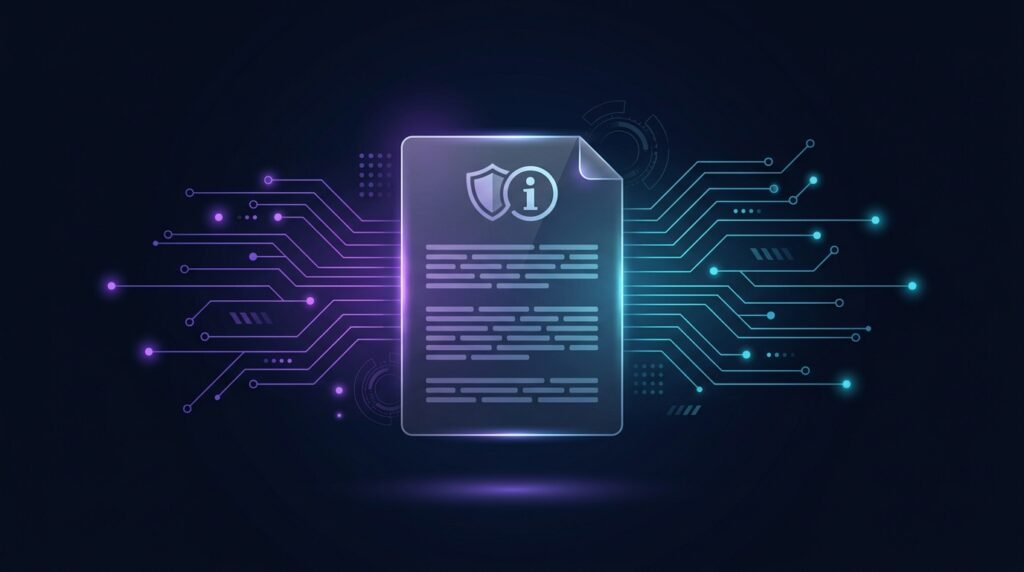 AI Tool Steps disclaimer and responsible AI information illustration