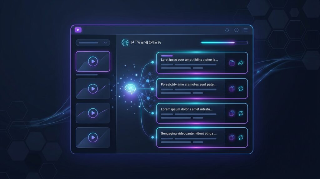 YouTube Title Generator creating AI-powered video title ideas