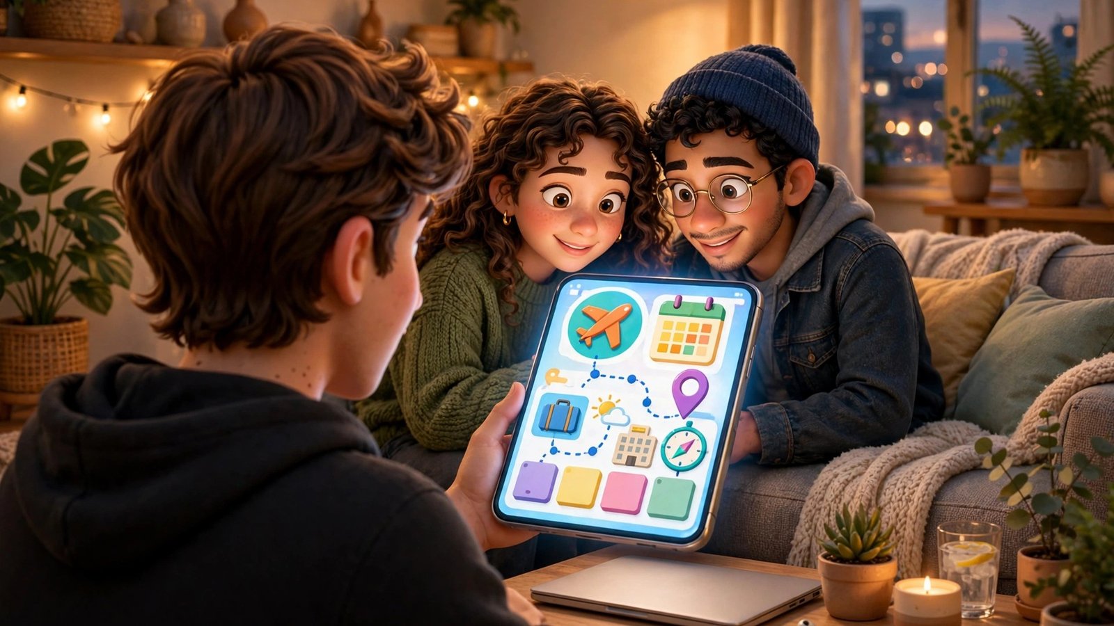 Meta Muse AI beginner guide featured image: friends planning together on a phone