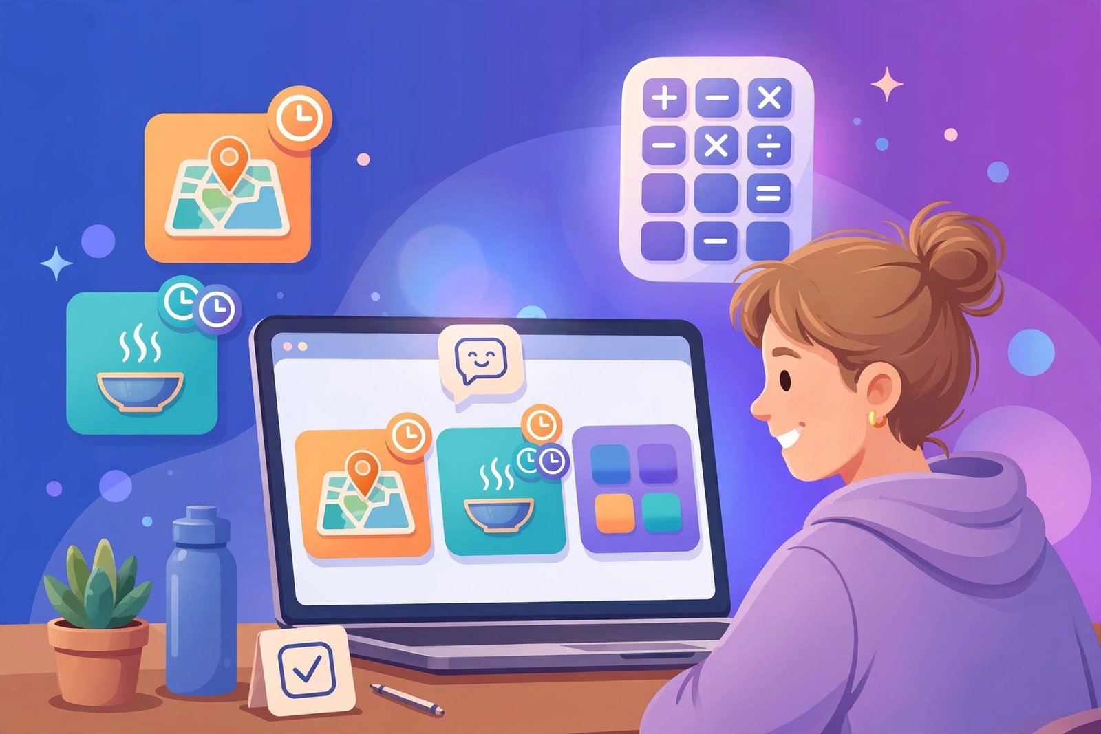 ChatGPT Intelligent UI beginner's guide illustration
